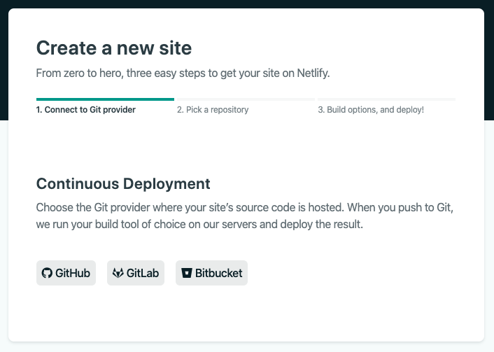 Netlify choose your GitHub repository to deploy